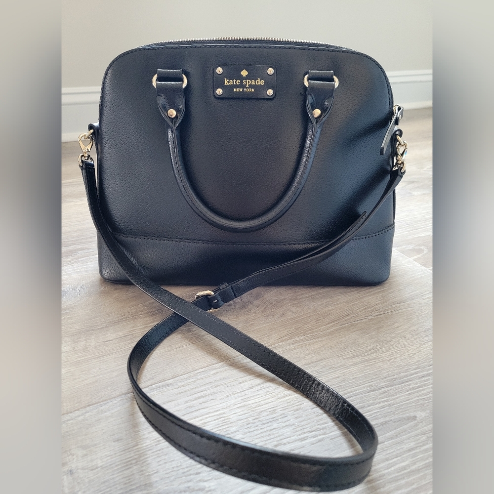 Kate Spade Black Leather Women's Bag